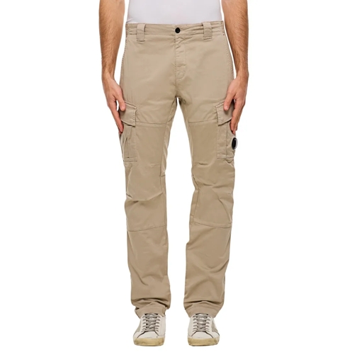 CP Company  Sateen Stretch Cargo Lens Pants Neutrals