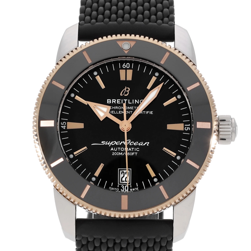 Breitling Automatikuhr Superocean Schwarz