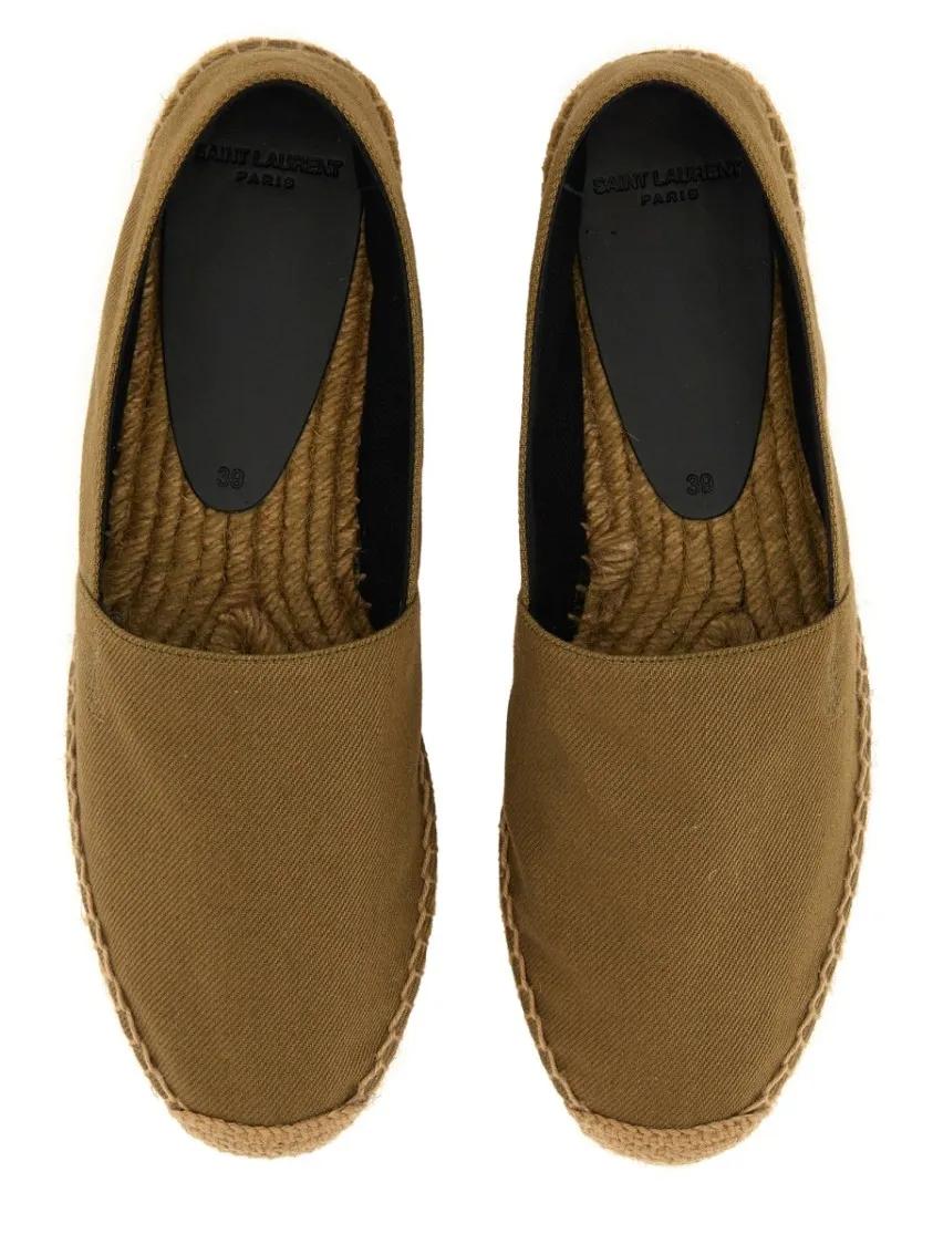 Thumbnail - Gabardine Espadrilles With Jute-Wrapped Sole - Gr. 38,5 (EU) - in Braun