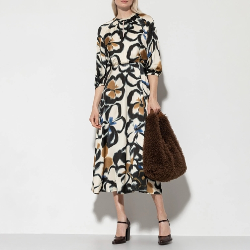 Luisa Cerano Kleider Kleid mit Flower-Print print