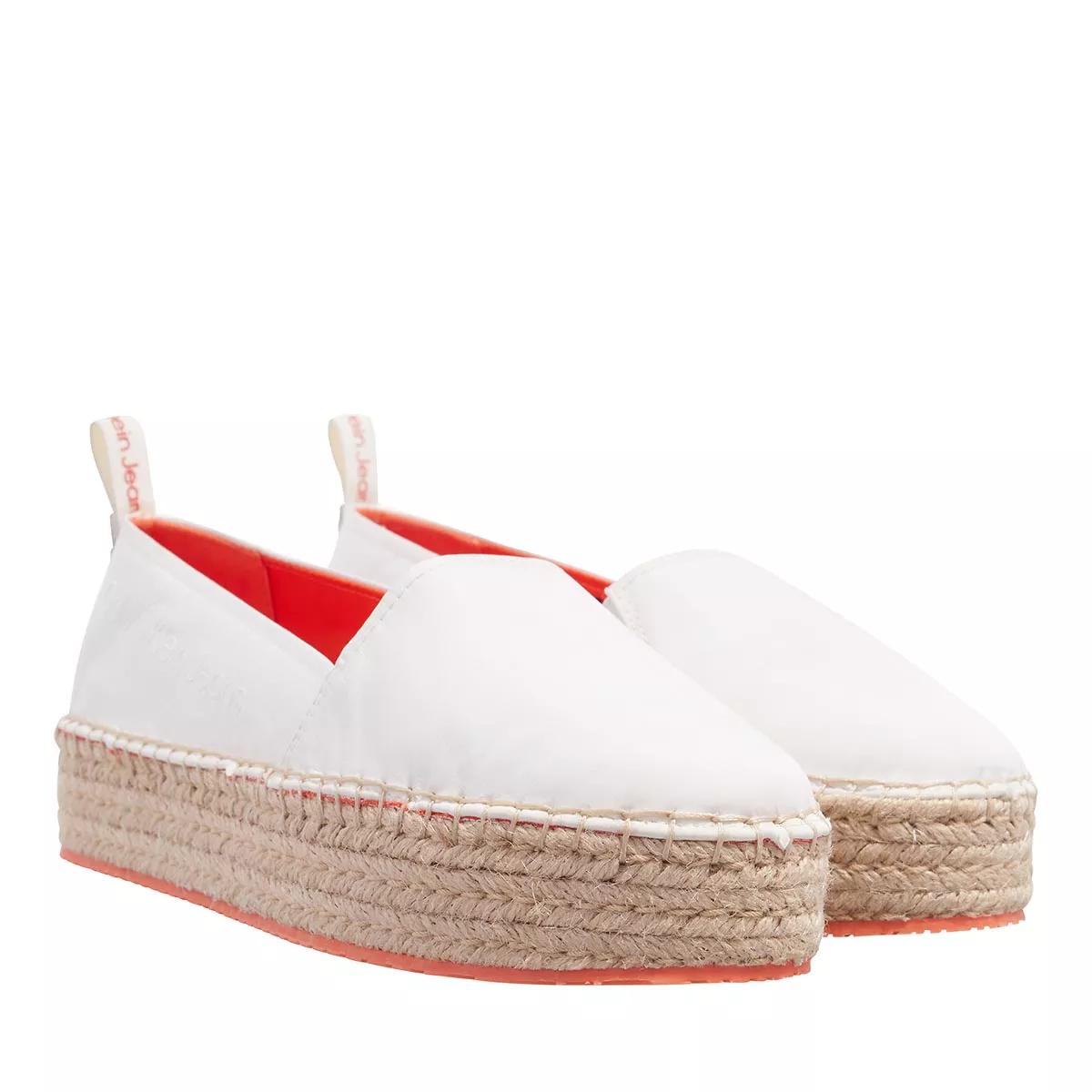 White hot sale flatform espadrilles