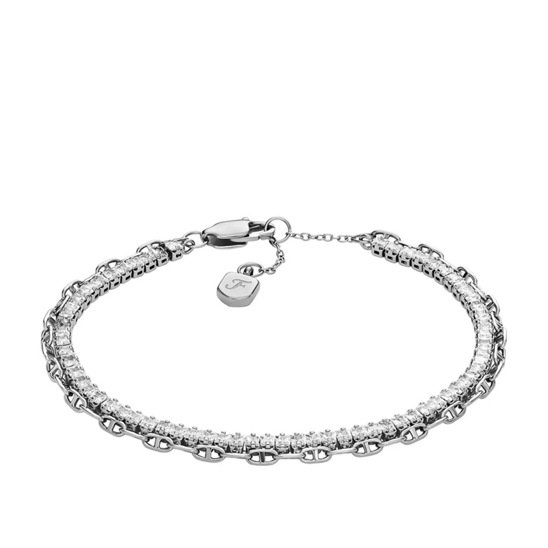 Fossil Bracelet Heritage Armband Silber