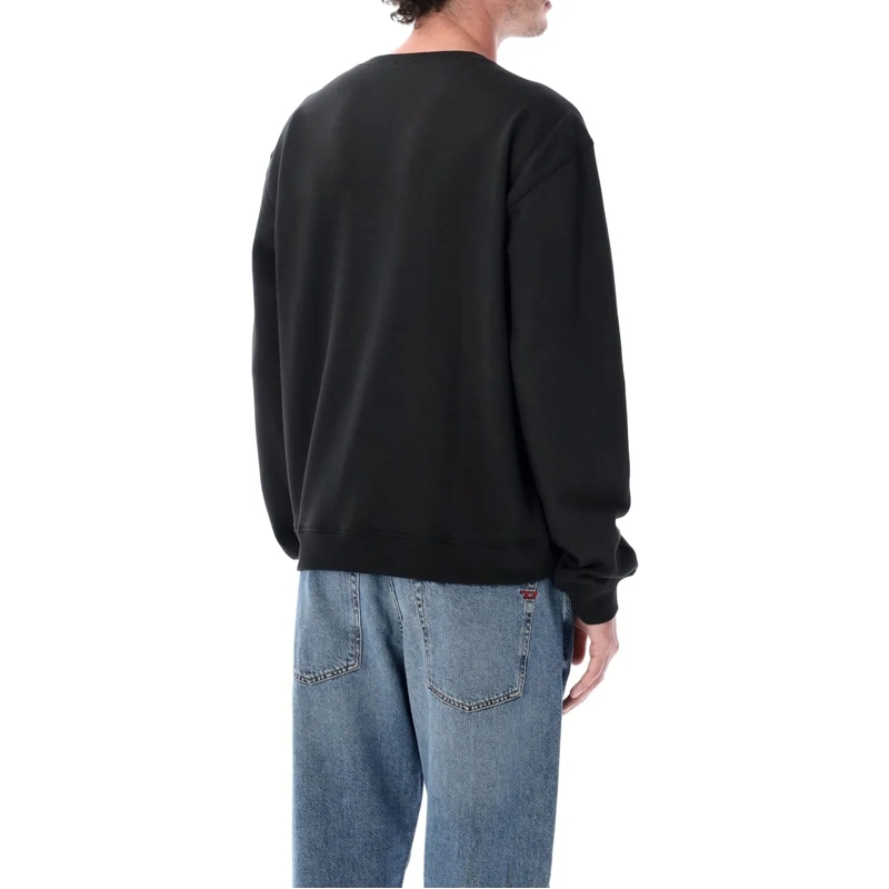 Diesel  Norm Crewneck Logo Nero schwarz(Image 2)