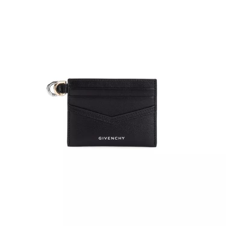 Givenchy Portemonnaie - Black Calf Leather Wallet - Gr. unisize - in Schwarz - für Damen