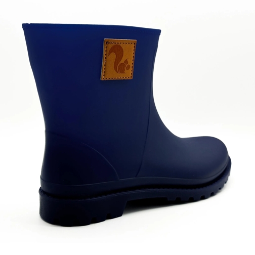 thies thies ® Bio Rainboot dark navy vegan (W) | 100% wa schwarz Scarpa da barca