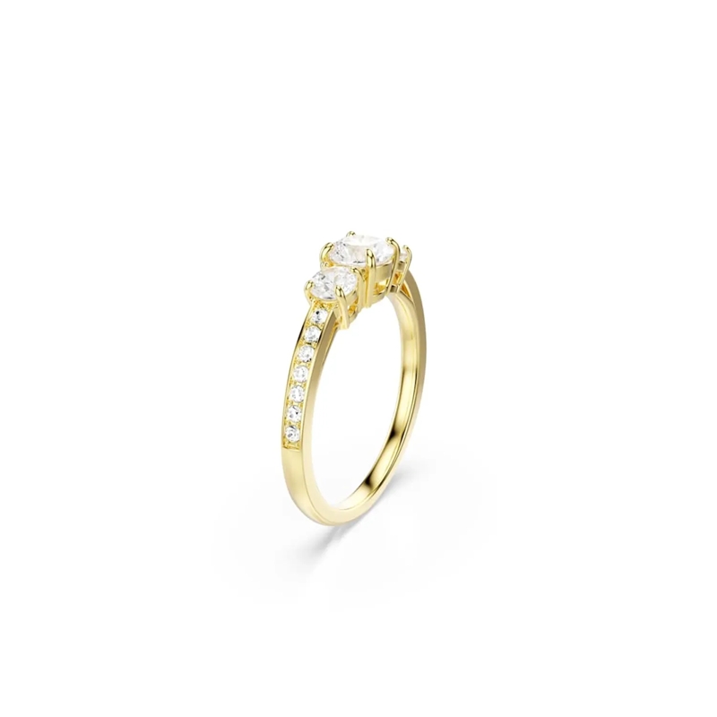 Swarovski Bague pavé Stilla Attract Ring Transparent
