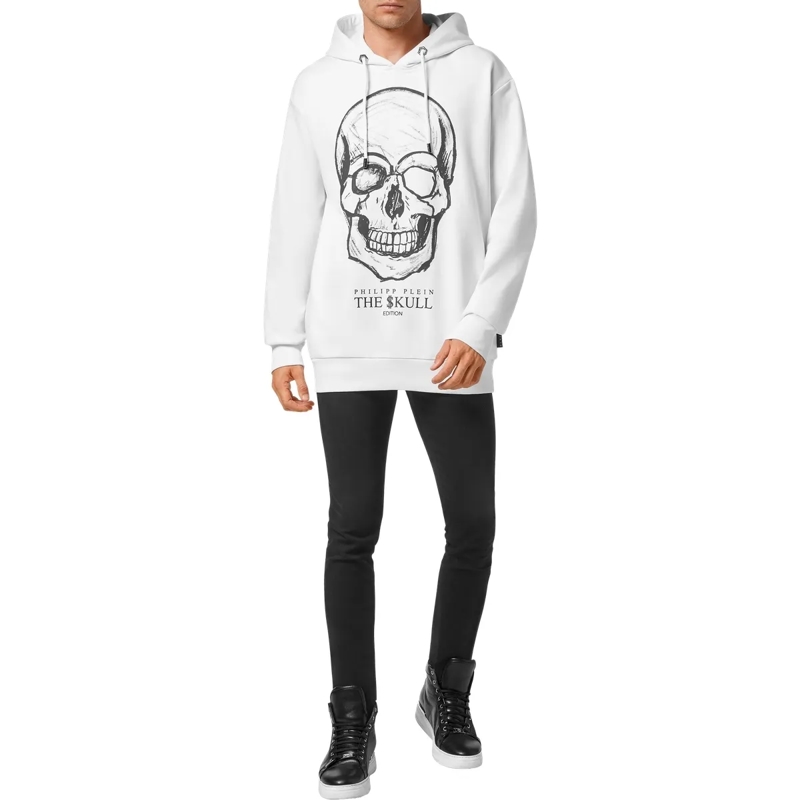 Philipp Plein Top Hoodie Skull weiss(Image 4)