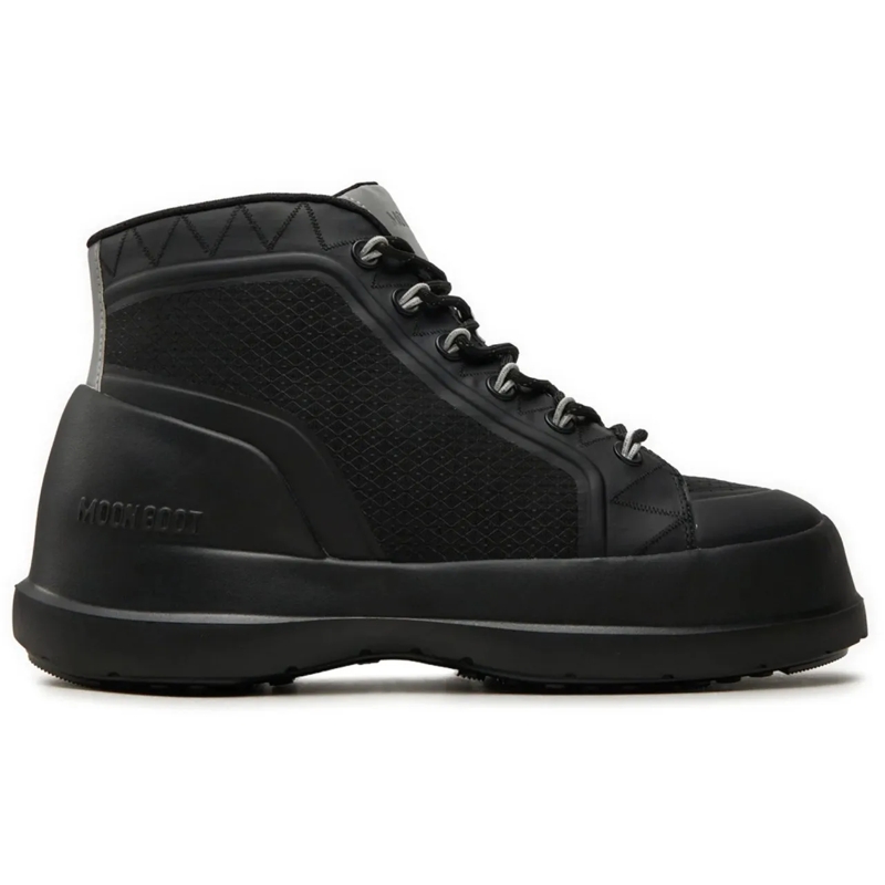 Moonboot Low-Top-Sneaker Luna Trek Mid Nylon Boots schwarz