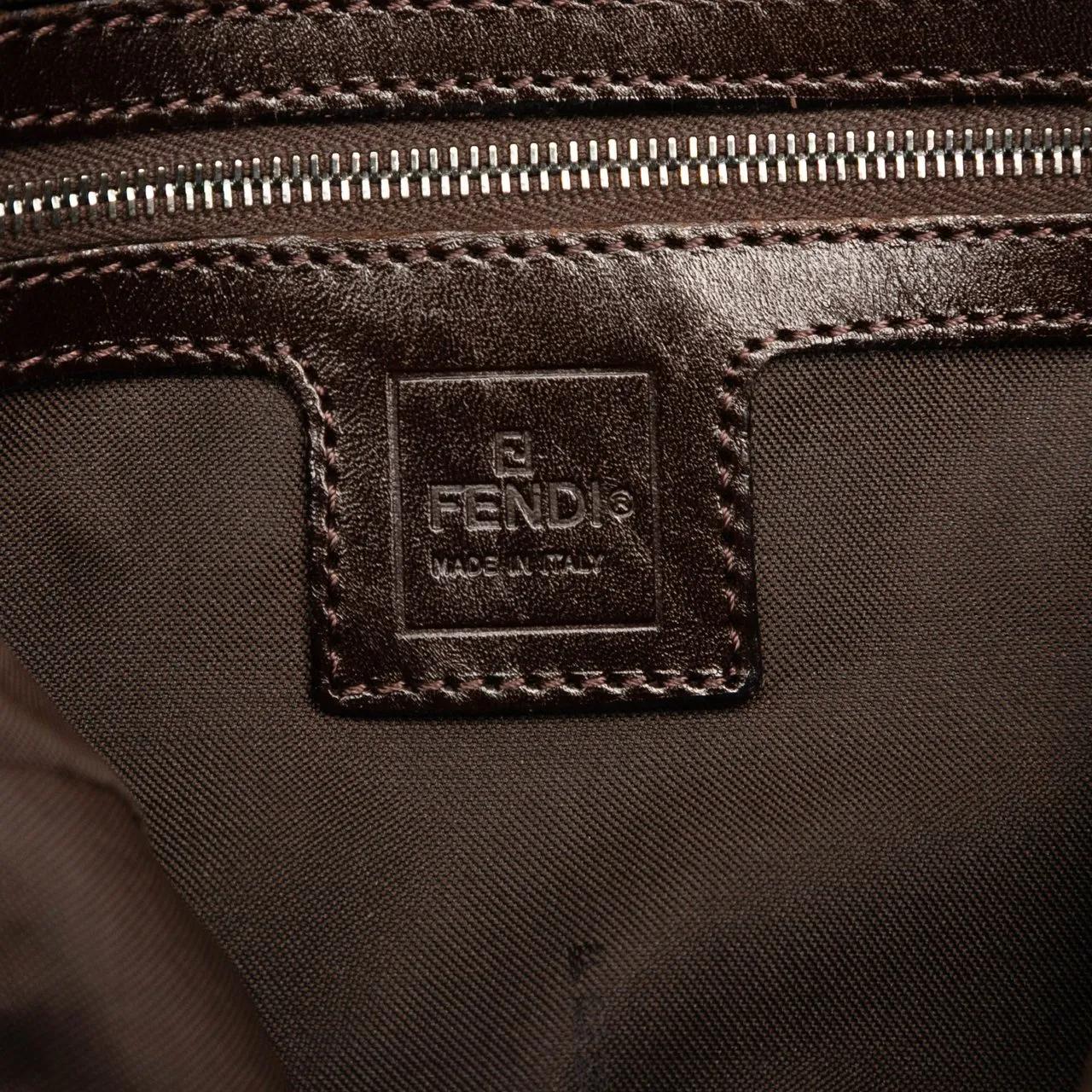 Thumbnail - Fendi Hobo Bags - Zucca Canvas Double Flap Shoulder Bag - Gr. unisize - in Braun - für Damen