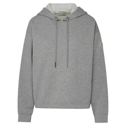 Moncler Hooded Sweatshirt Grey 