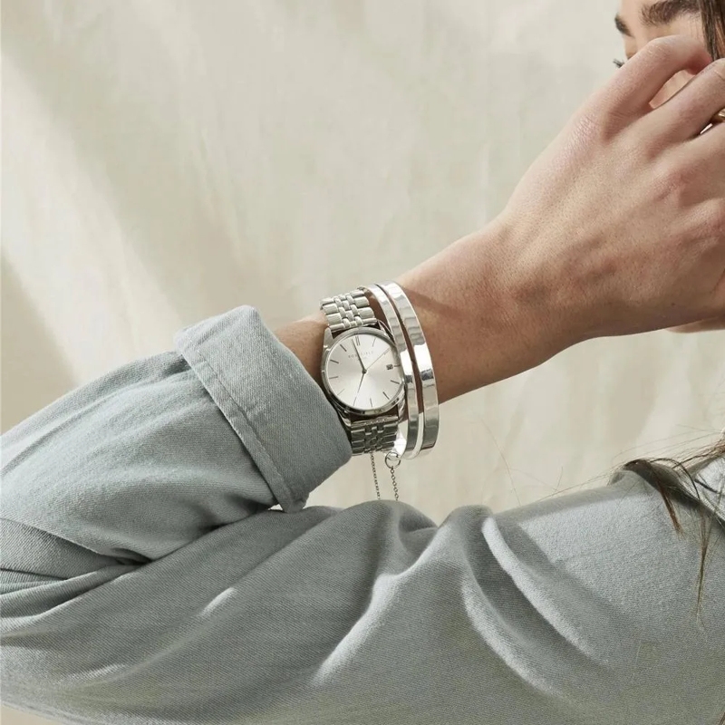 Rosefield Quarzuhr Damenuhr Ace Sport silber(Image 2)