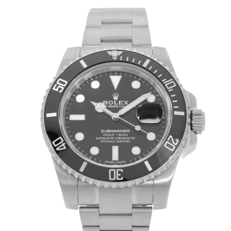 Rolex Automatikuhr Submariner Schwarz