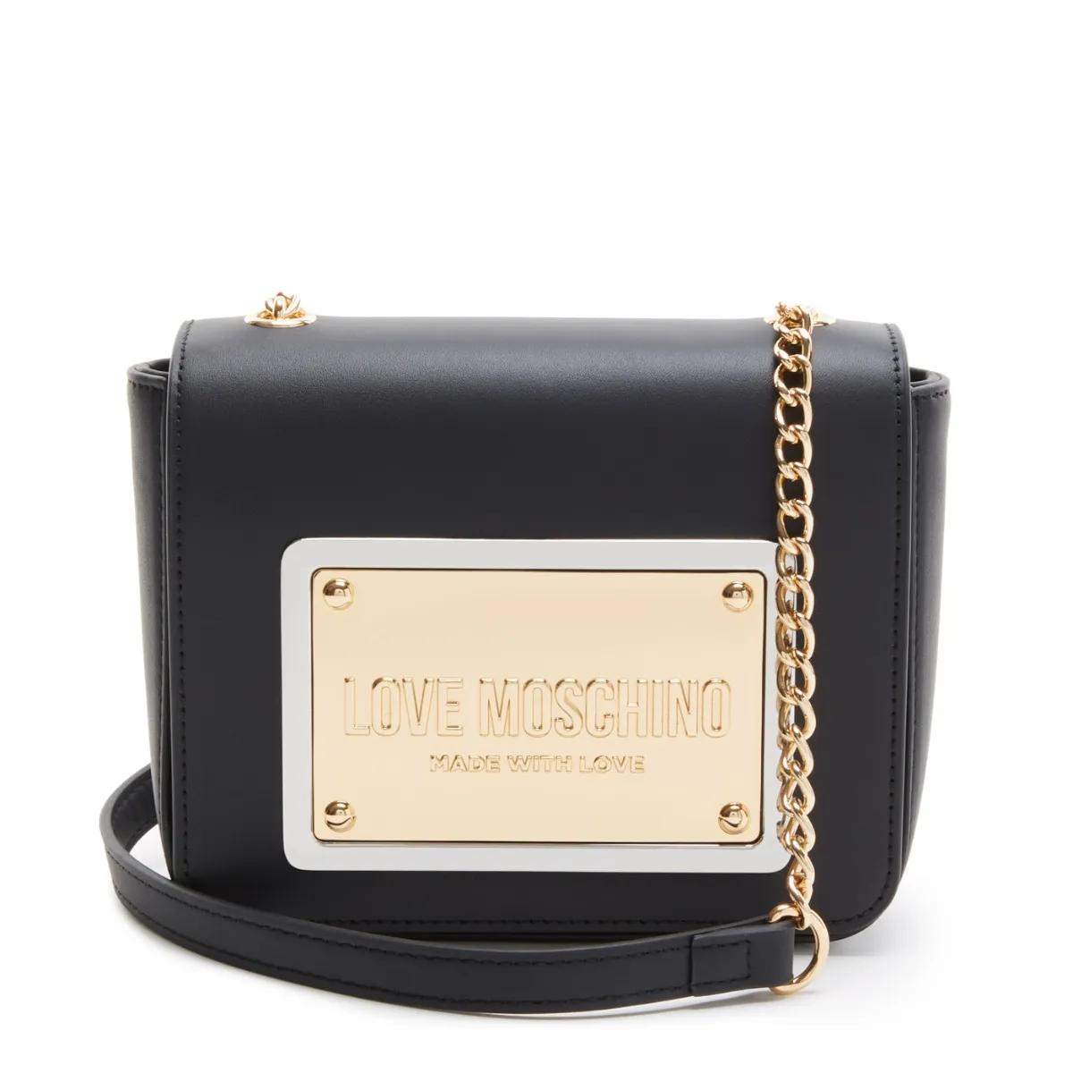 Love Moschino Crossbody Bags - Love Moschino Schwarz Umhängetasche JC4357PP0IK120 - Gr. unisize - in Schwarz - für Damen