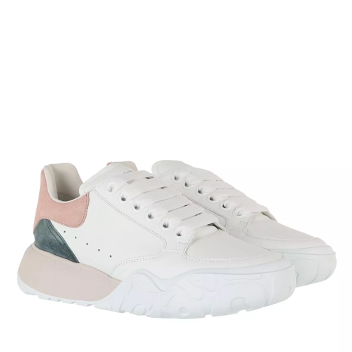Alexander McQueen Court Trainer Leather White/Multi Low-Top Sneaker