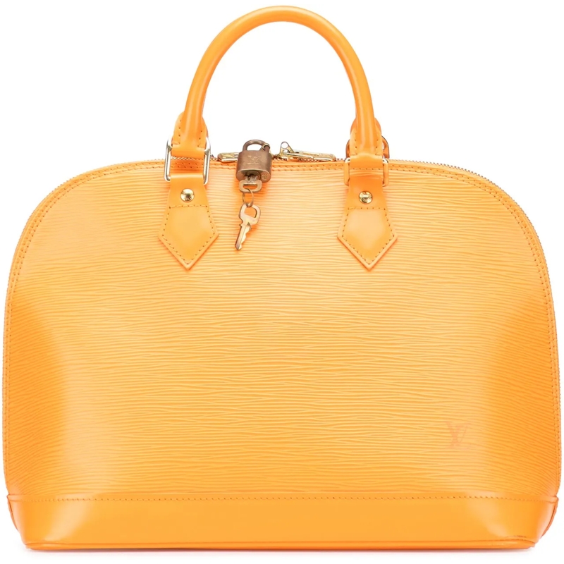 Louis Vuitton Tote Epi Alma PM orange