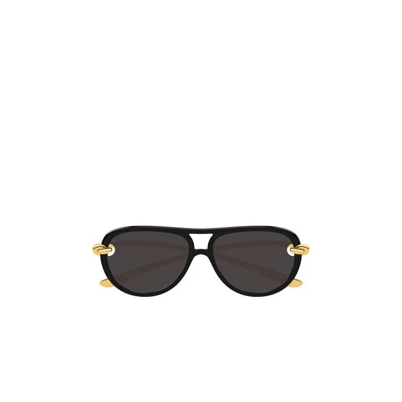 Bottega Veneta Sonnenbrille BV1418S Black-Gold-Grey(Image 2)