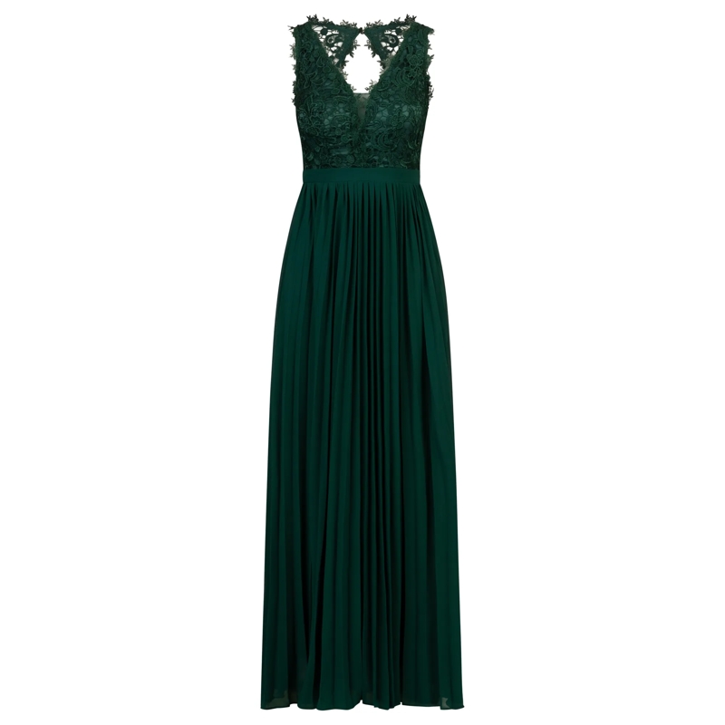 Kraimod Abendkleid Abendkleid dunkel-grün