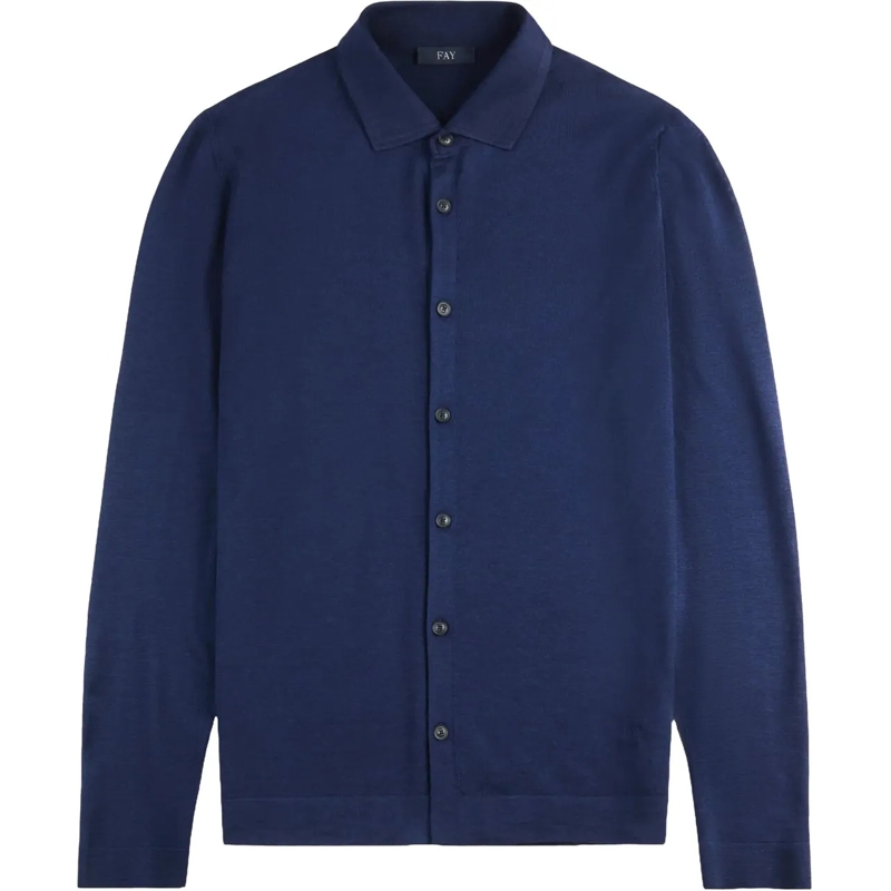 Fay  Sweaters Blu Royale blau