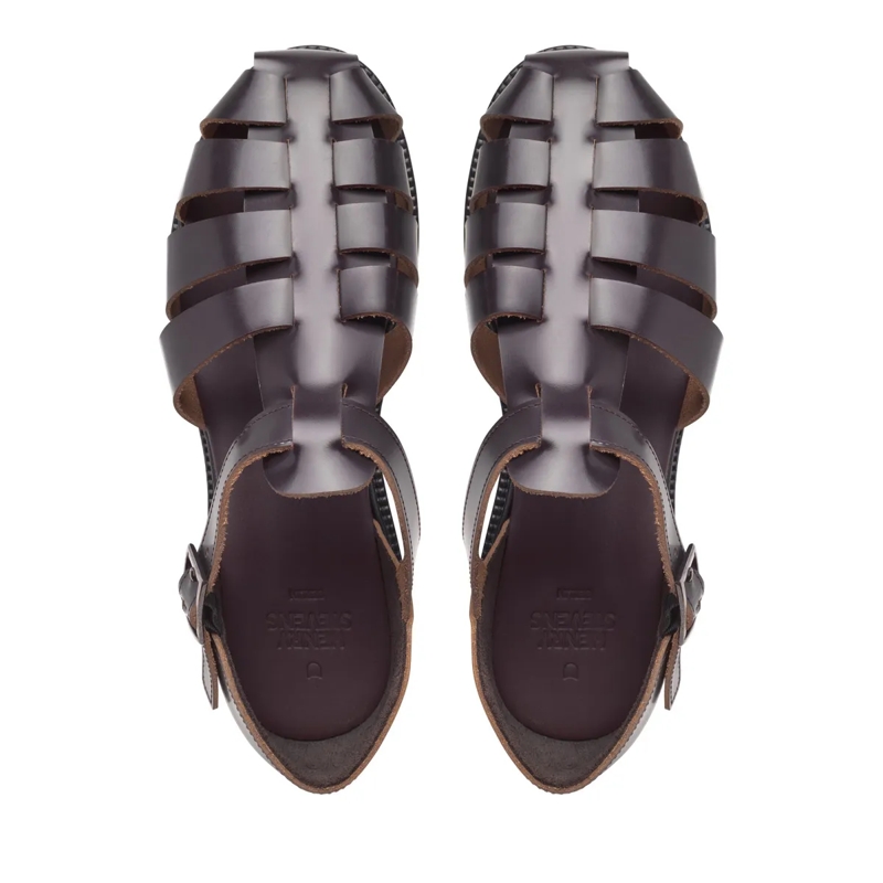 Henry Stevens Sandales Sandale Wallace FSI bordeaux(Image 4)