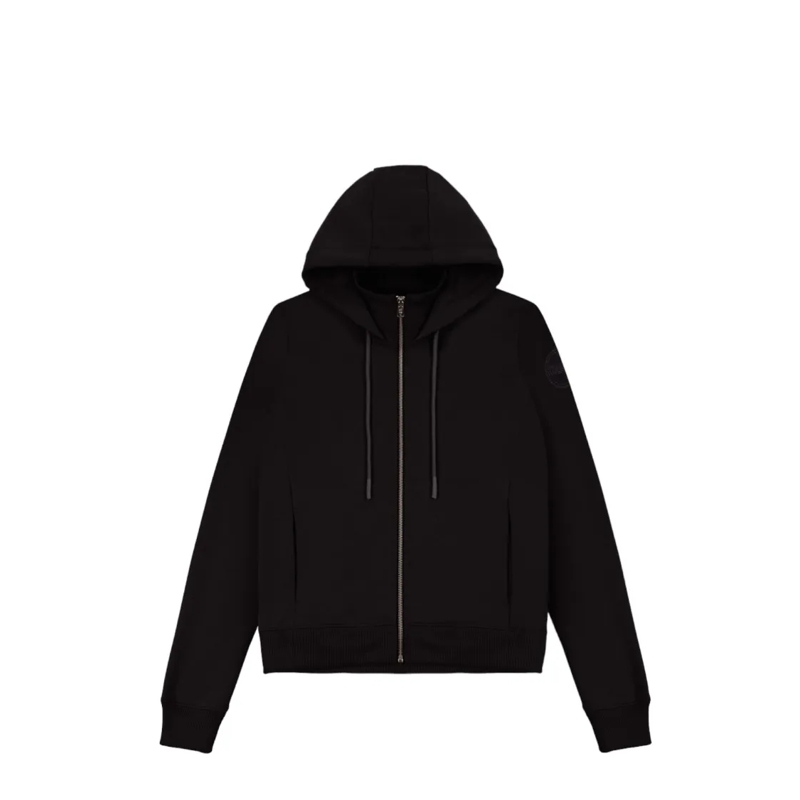 Colmar Originals  Black Zip-Up Hoodie Sweatshirt Neutrals
