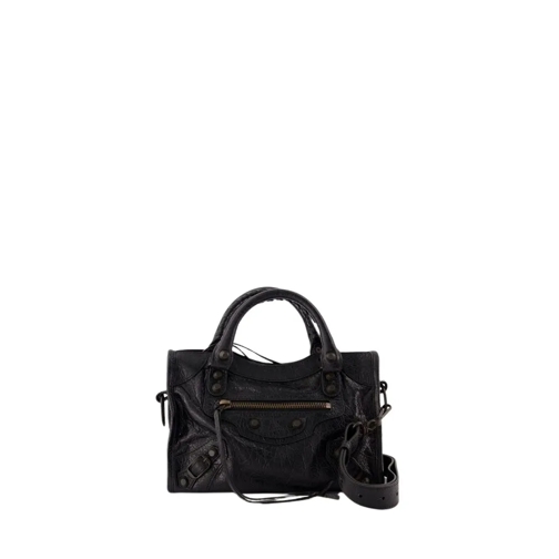 Balenciaga Le City Mini Purse - Leather - Black Black Crossbodytas