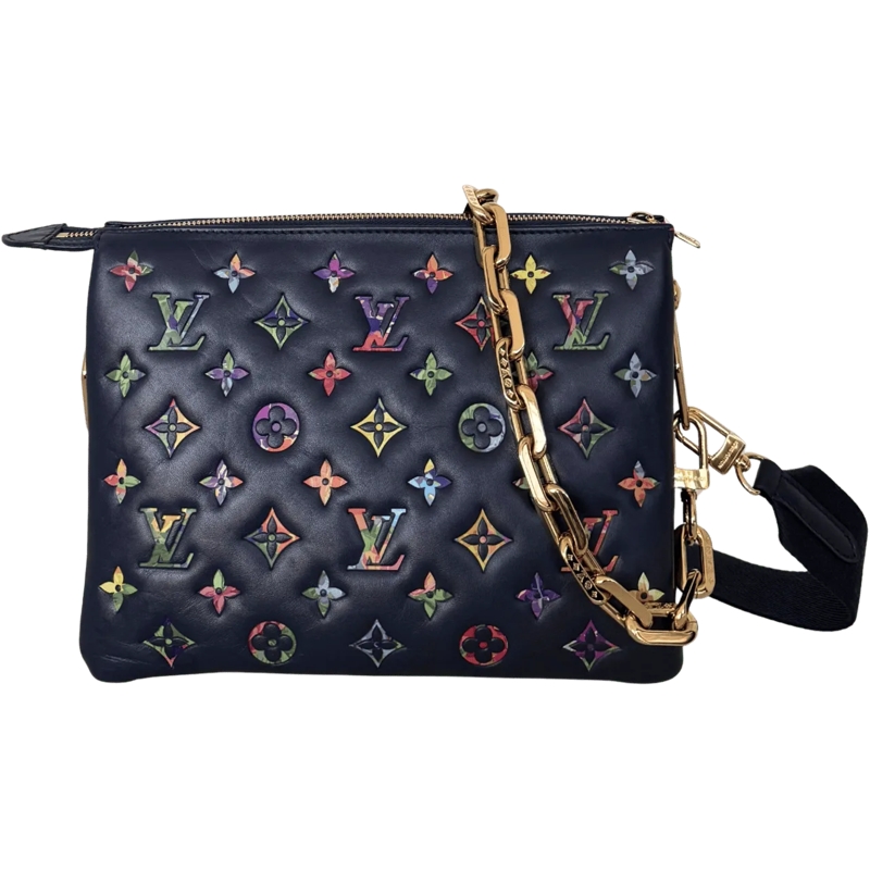 Louis Vuitton Schultertasche Louis Vuitton Coussin PM Garden Navyblau / sehr gu blau