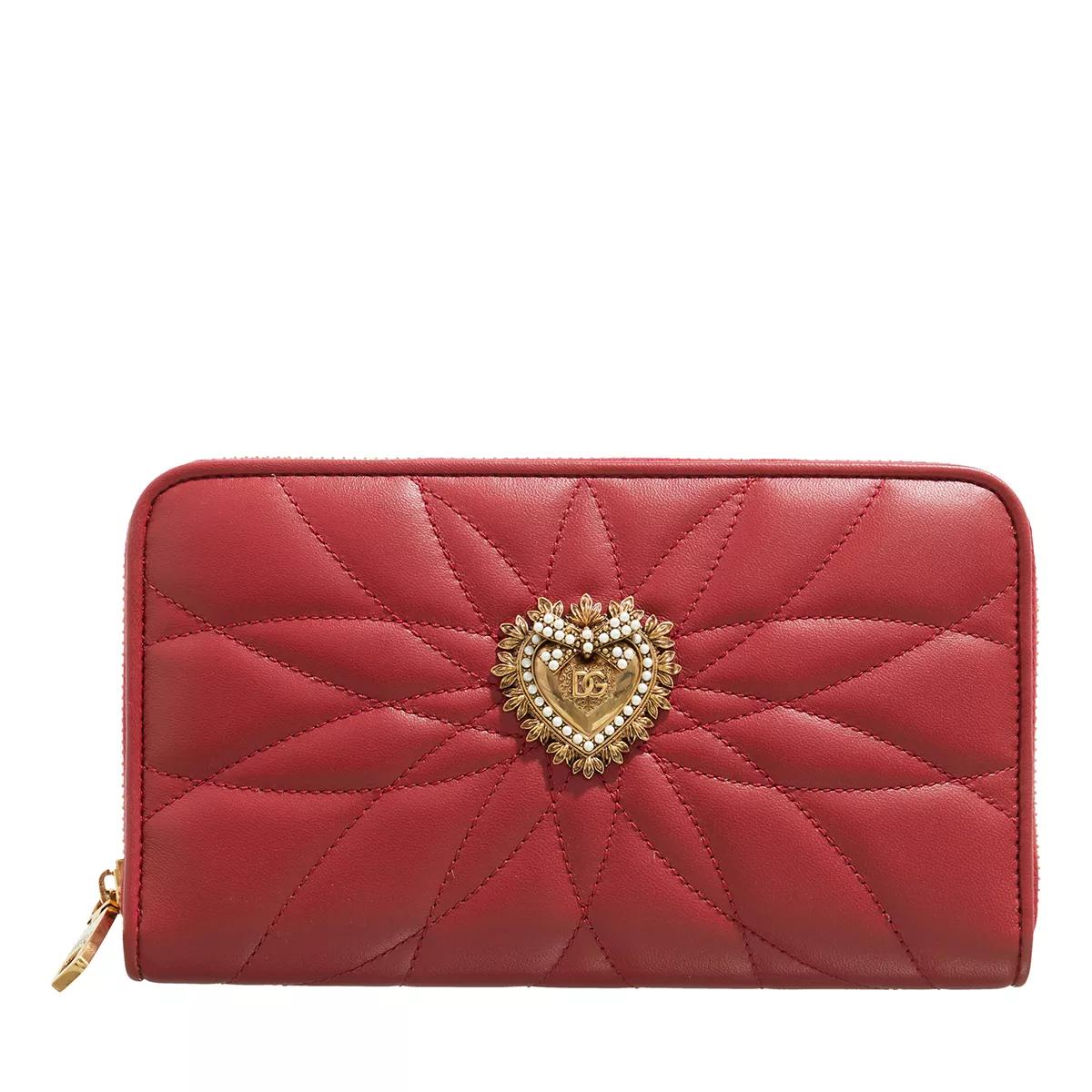 Dolce Gabbana Devotion Wallet Zip Around Wallet