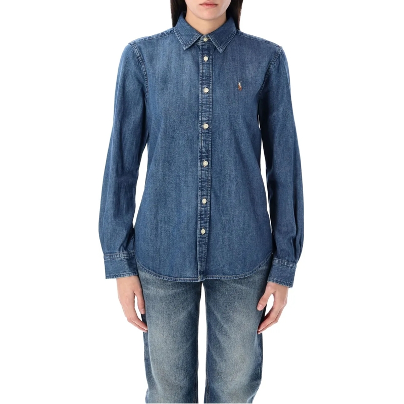 Ralph Lauren T-shirt DENIM SHIRT blau