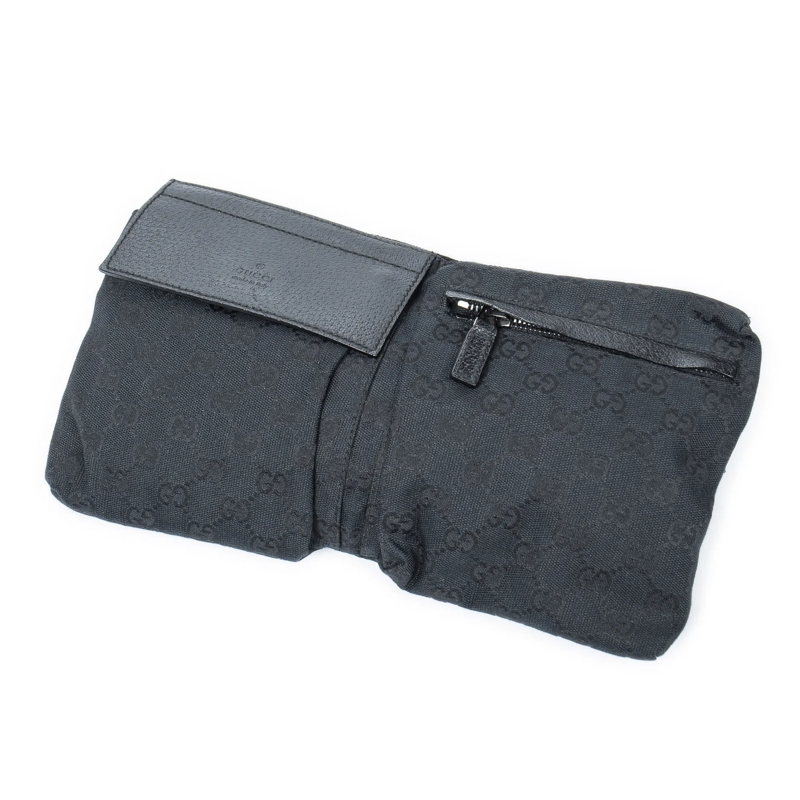 Gucci Crossbody Bag Waist Pouch schwarz