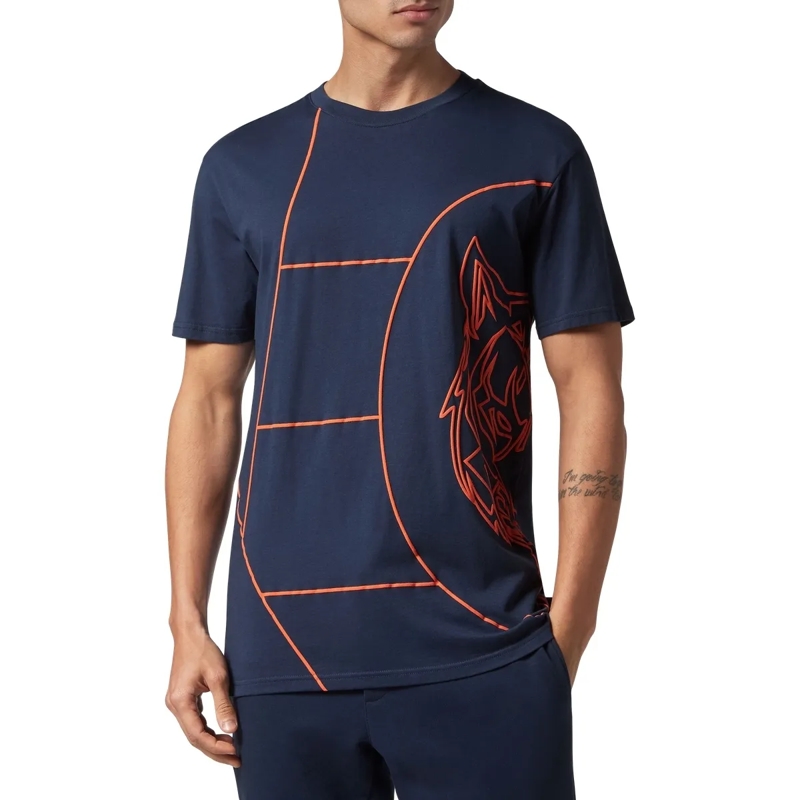 Plein Sport T-Shirt T-Shirt Tiger dunkel-blau(Image 3)