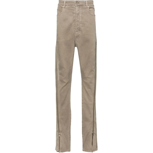 Rick Owens Slim Fit Jeans Bolan Banana Pearl grau