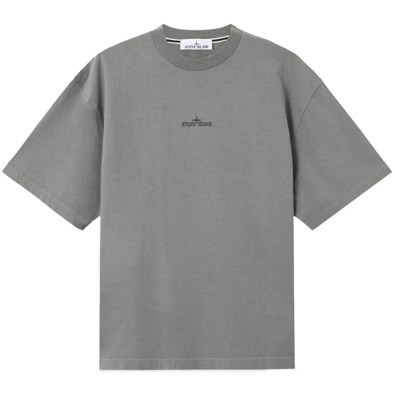 Stone Island T-shirt Heren Ss T-Shirt grau