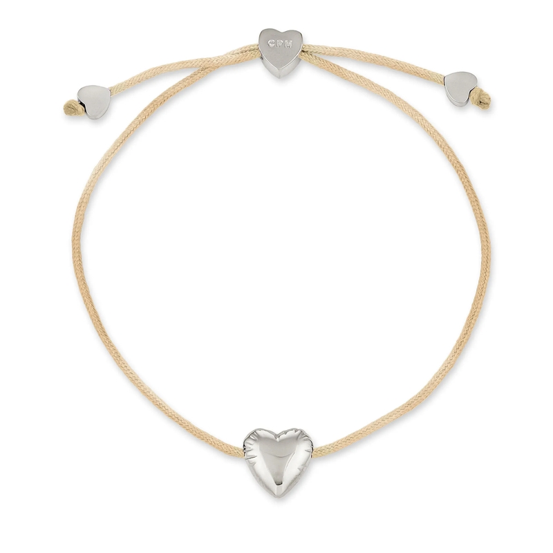 Copenhagen Armband Edelstahl Balloon Hearts beige(Image 3)