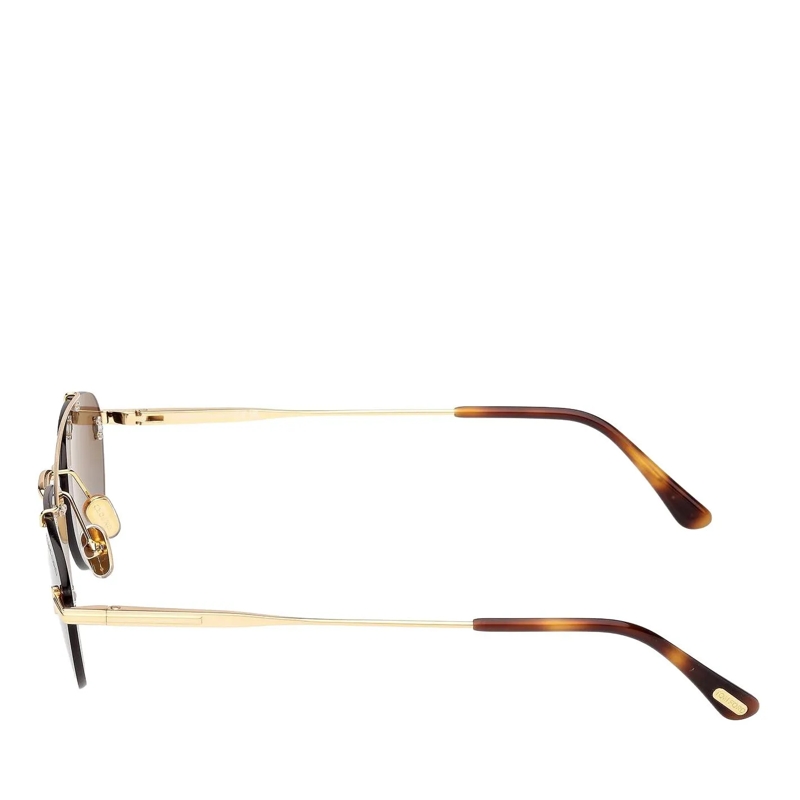 Tom Ford Sonnenbrille ASTOR-02 Shiny Deep Gold(Image 4)