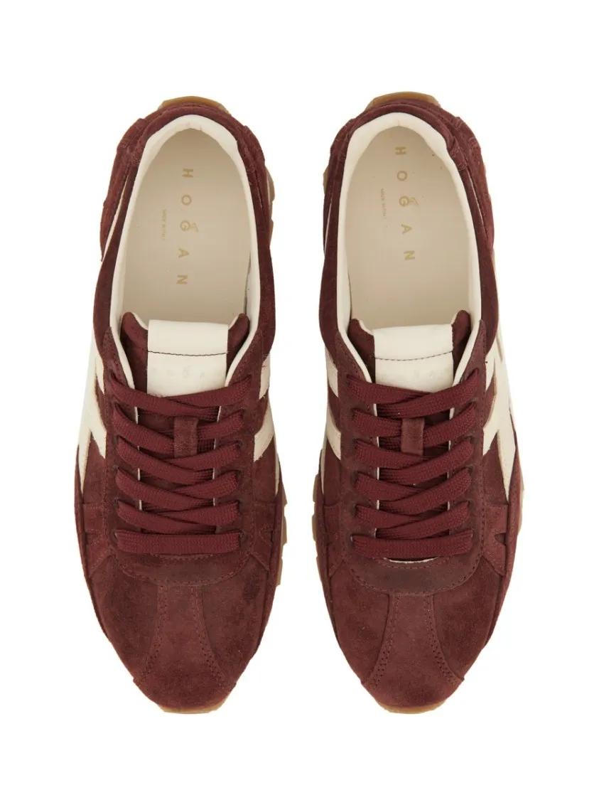 Thumbnail - Hogan Low-Top Sneaker - "86Er" Sneaker - Gr. 41 (EU) - in Rot - für Damen