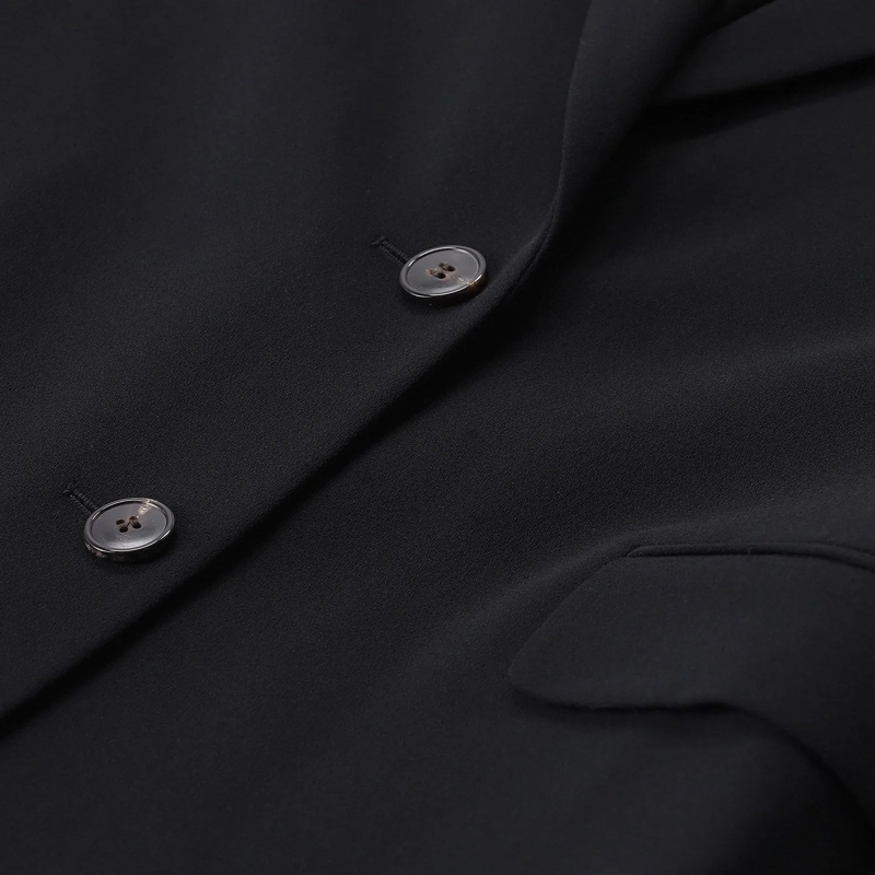 Dries Van Noten Blazer Langer Blazer schwarz(Image 5)