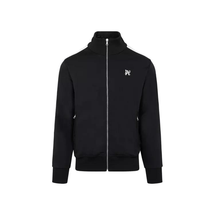 Palm Angels - Black Monogram Classic Jacket - Größe M - black