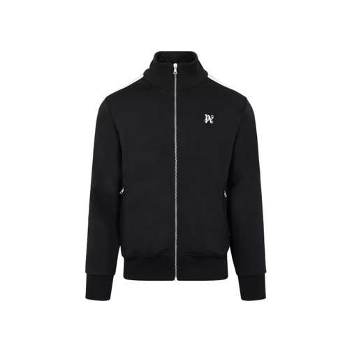 Palm Angels Black Monogram Classic Jacket Black 