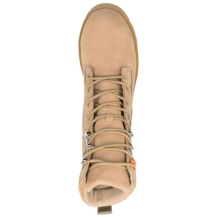 Heron PrestonヘロンプレストンLace-Up Military Bootsブーツ Heron Preston Military Lace-Up Boot Beige Men's - IE002F22
