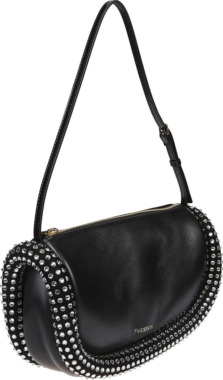 J.W.Anderson Crossbody bags Crystal Bumper 15 Bag Black in zwart