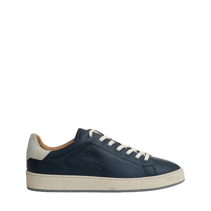 Hogan Lage-top sneaker Basic Box Leather Blue Blue