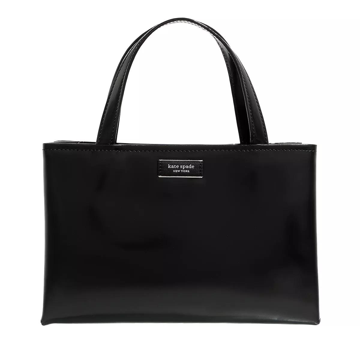 Kate Spade New York Tote - The Original Bag Icon Spazzolato Small Tote - Gr. unisize - in Schwarz - für Damen