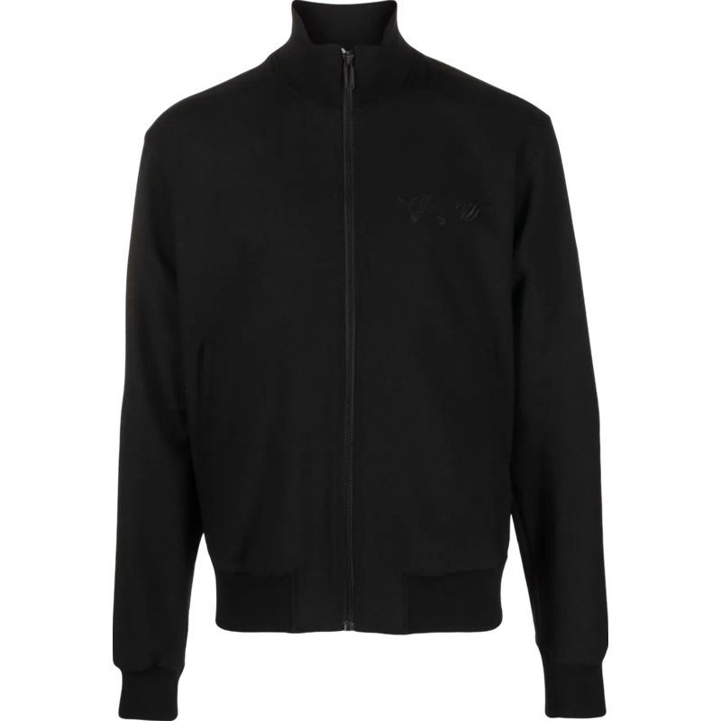 Off-White  tuta con stampa logo schwarz