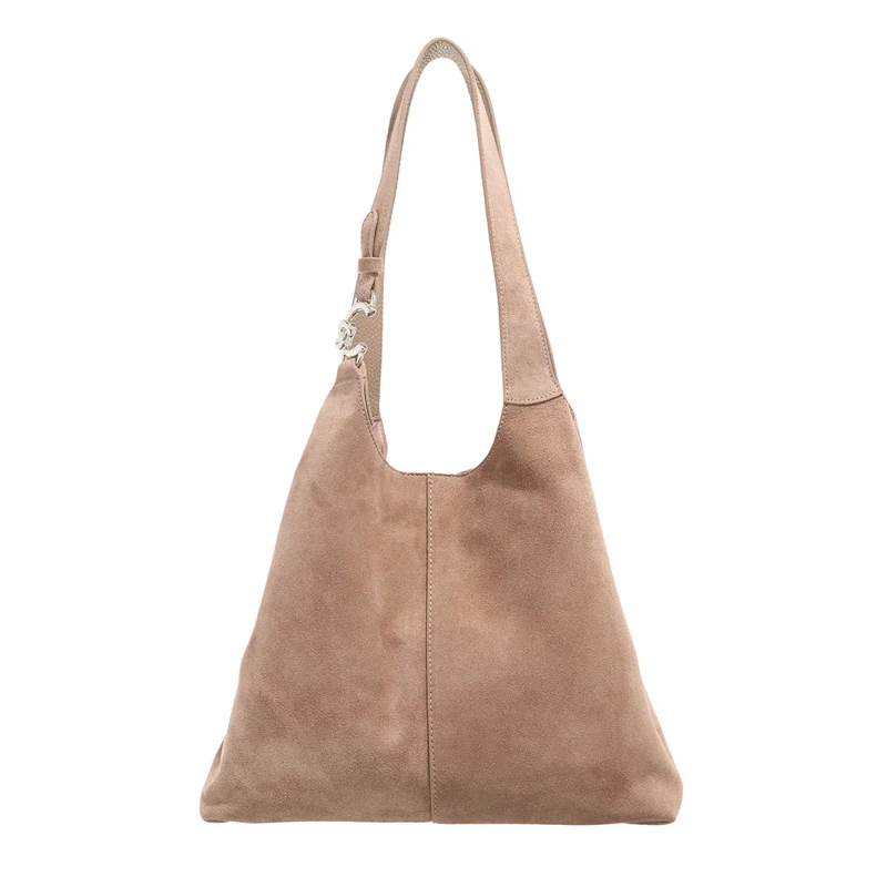 Coccinelle Hobo Bag Coccinelle C-Easy Suede Warm Ta/Warm Ta