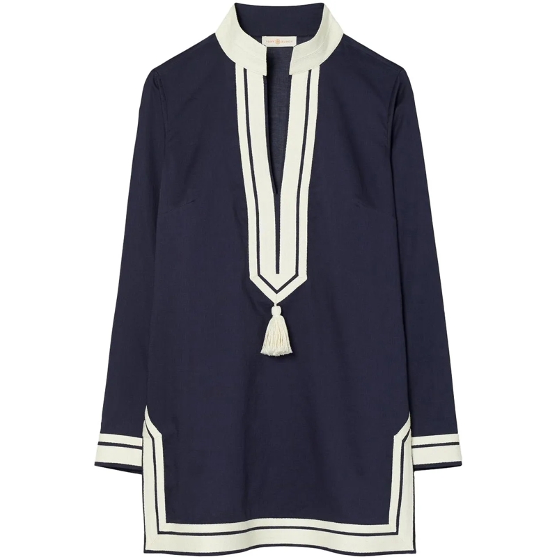 Tory Burch Midikleid Dresses Blue blau