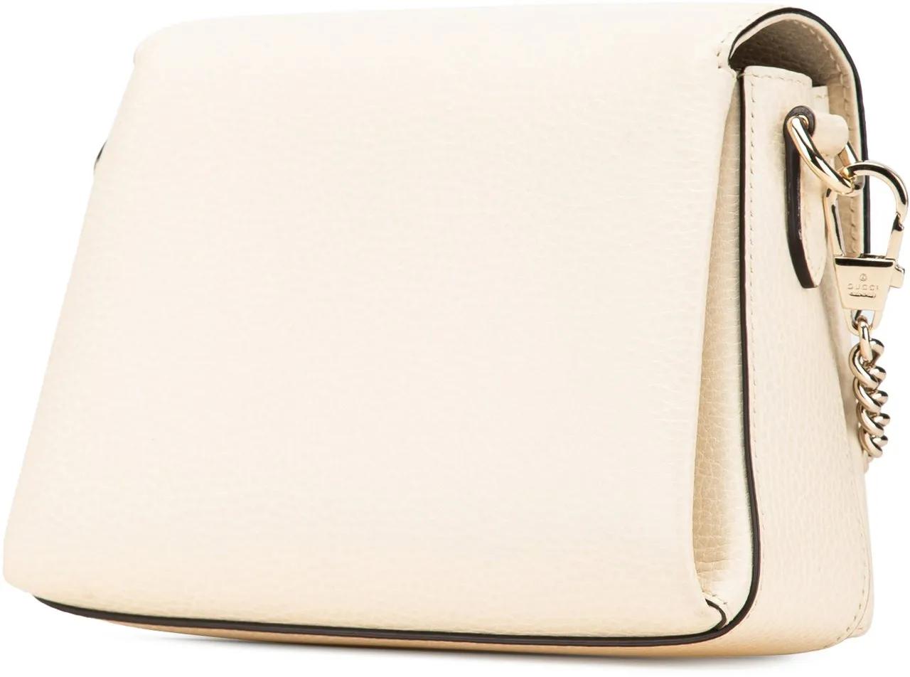Thumbnail - Gucci Hobo Bags - 2000-2015 Small Dollar Calfskin Interlocking G Cro - Gr. unisize - in Weiß - für Damen