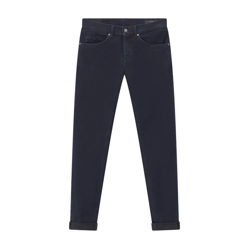 Dondup Jeans Skinny-Fit Jeans aus Baumwolle blau