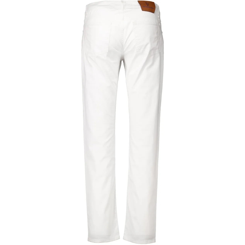 Handpicked Jeans à jambe droite Handpicked Ravello Jeans Wit C 03357 weiß(Image 3)