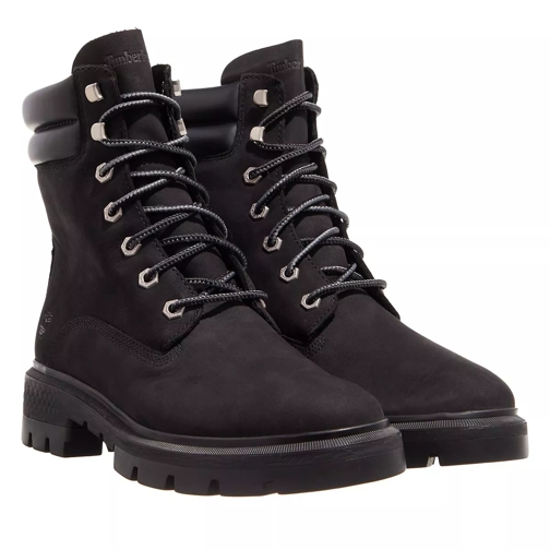 Timberland Cortina Valley 6In Boot Jet Black Lace up Boots