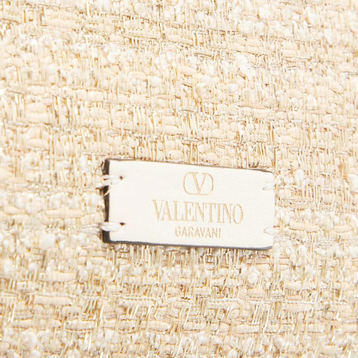 Valentino Garavani Totes Rockstud Leather Tote in beige